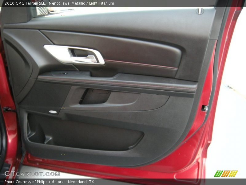 Merlot Jewel Metallic / Light Titanium 2010 GMC Terrain SLE