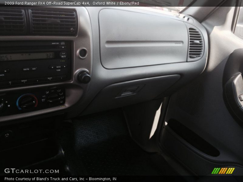 Oxford White / Ebony/Red 2009 Ford Ranger FX4 Off-Road SuperCab 4x4