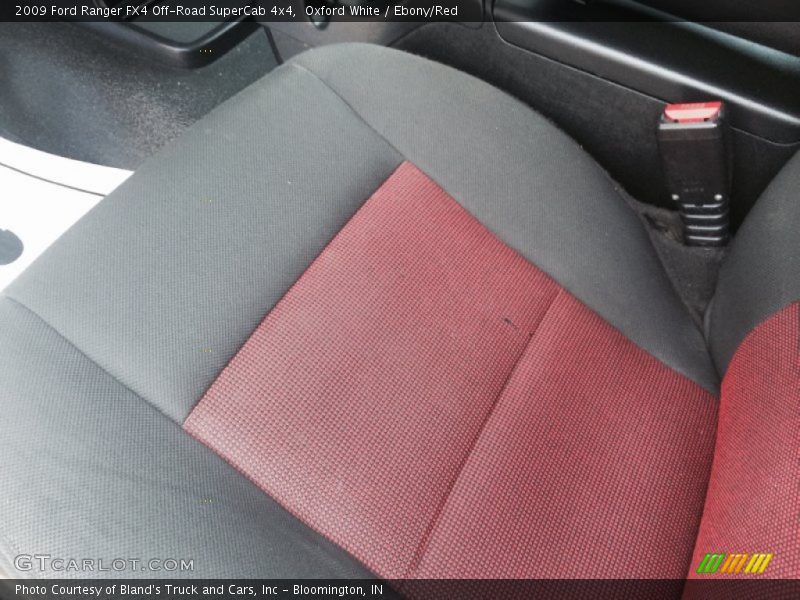 Oxford White / Ebony/Red 2009 Ford Ranger FX4 Off-Road SuperCab 4x4