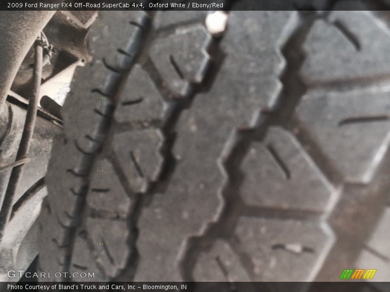 Oxford White / Ebony/Red 2009 Ford Ranger FX4 Off-Road SuperCab 4x4