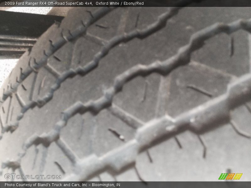 Oxford White / Ebony/Red 2009 Ford Ranger FX4 Off-Road SuperCab 4x4