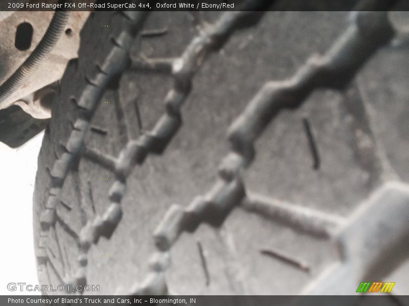 Oxford White / Ebony/Red 2009 Ford Ranger FX4 Off-Road SuperCab 4x4