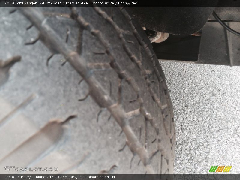 Oxford White / Ebony/Red 2009 Ford Ranger FX4 Off-Road SuperCab 4x4