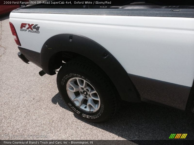 Oxford White / Ebony/Red 2009 Ford Ranger FX4 Off-Road SuperCab 4x4