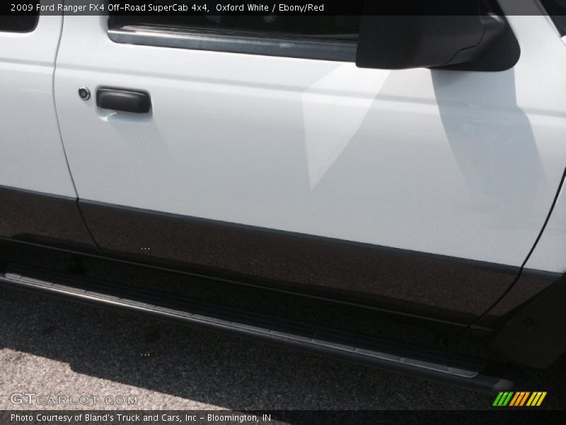 Oxford White / Ebony/Red 2009 Ford Ranger FX4 Off-Road SuperCab 4x4