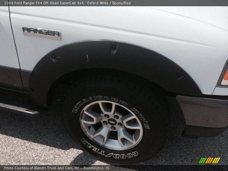 Oxford White / Ebony/Red 2009 Ford Ranger FX4 Off-Road SuperCab 4x4
