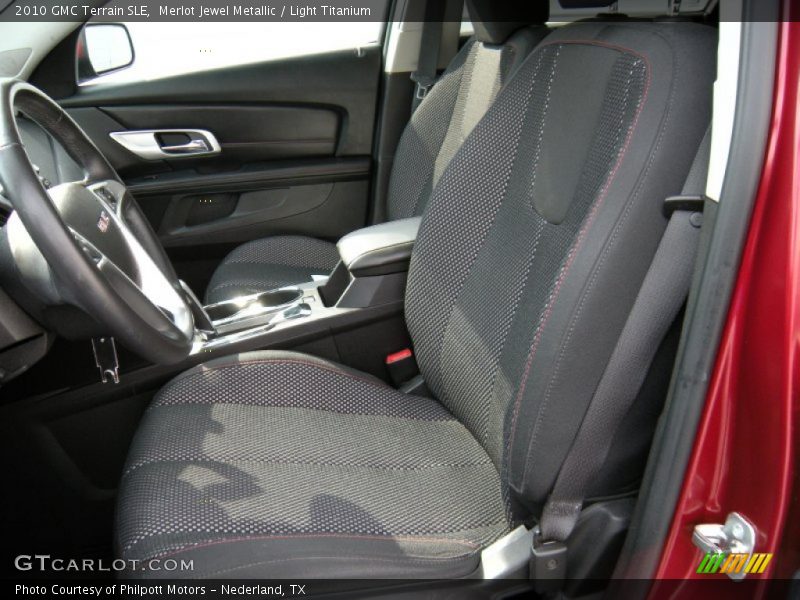 Merlot Jewel Metallic / Light Titanium 2010 GMC Terrain SLE