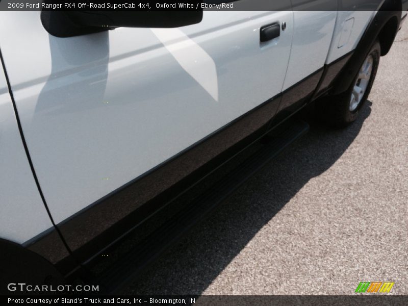 Oxford White / Ebony/Red 2009 Ford Ranger FX4 Off-Road SuperCab 4x4