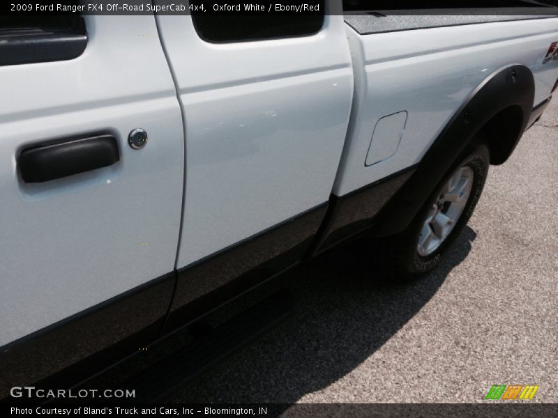 Oxford White / Ebony/Red 2009 Ford Ranger FX4 Off-Road SuperCab 4x4