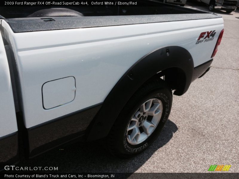 Oxford White / Ebony/Red 2009 Ford Ranger FX4 Off-Road SuperCab 4x4