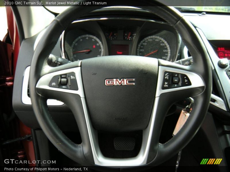 Merlot Jewel Metallic / Light Titanium 2010 GMC Terrain SLE