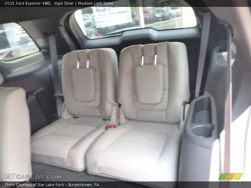 Ingot Silver / Medium Light Stone 2015 Ford Explorer 4WD