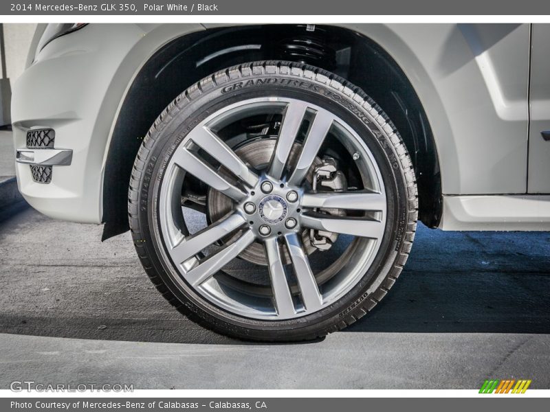 Polar White / Black 2014 Mercedes-Benz GLK 350