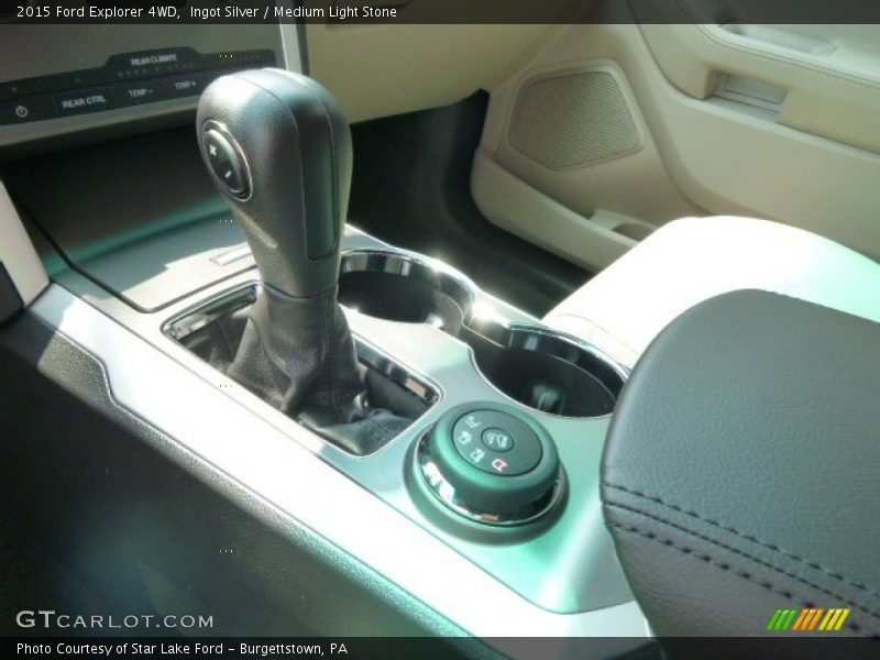 Ingot Silver / Medium Light Stone 2015 Ford Explorer 4WD