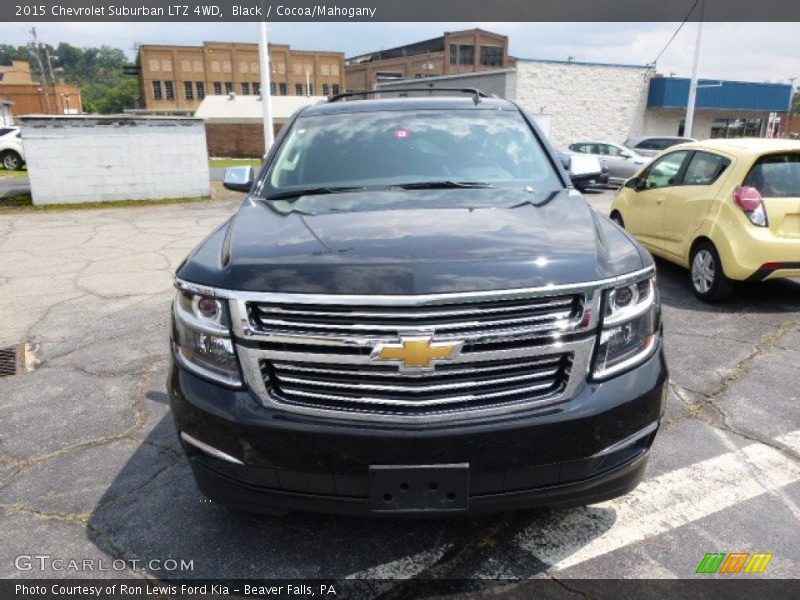 Black / Cocoa/Mahogany 2015 Chevrolet Suburban LTZ 4WD