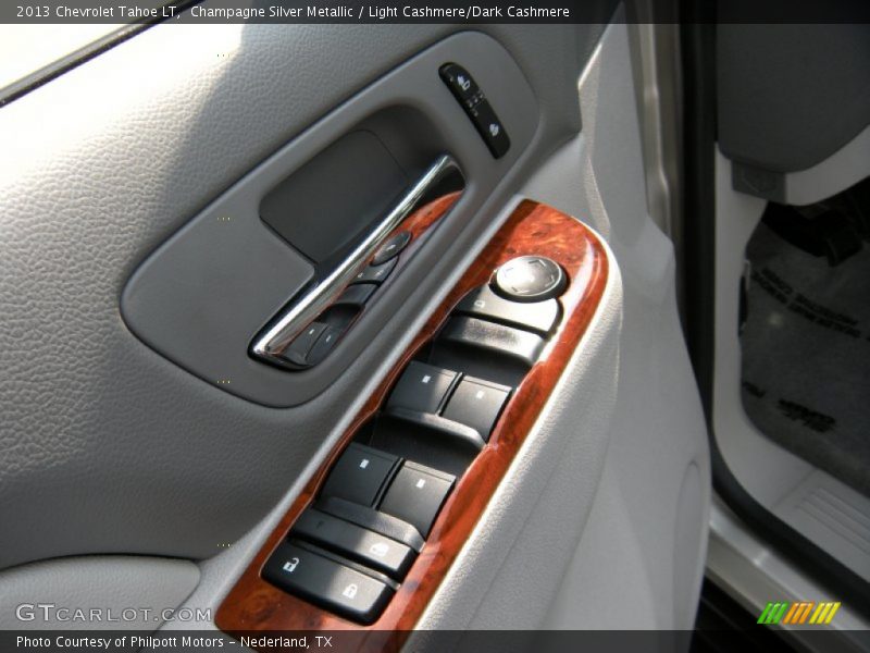 Champagne Silver Metallic / Light Cashmere/Dark Cashmere 2013 Chevrolet Tahoe LT