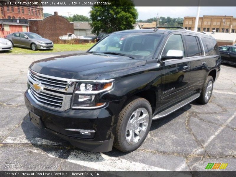 Black / Cocoa/Mahogany 2015 Chevrolet Suburban LTZ 4WD