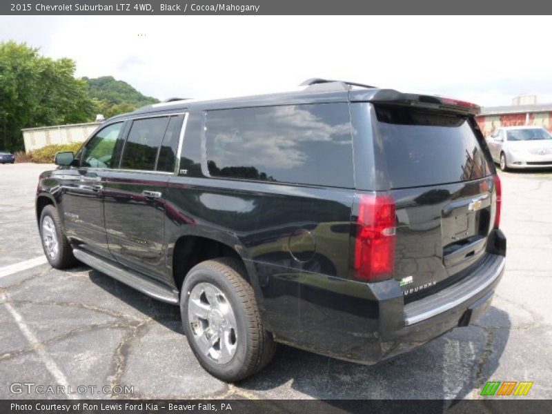Black / Cocoa/Mahogany 2015 Chevrolet Suburban LTZ 4WD