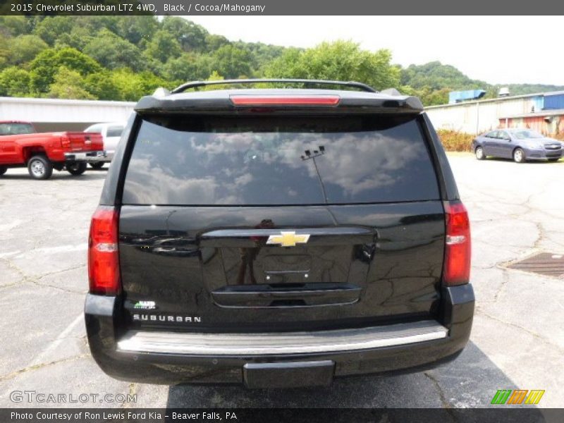 Black / Cocoa/Mahogany 2015 Chevrolet Suburban LTZ 4WD