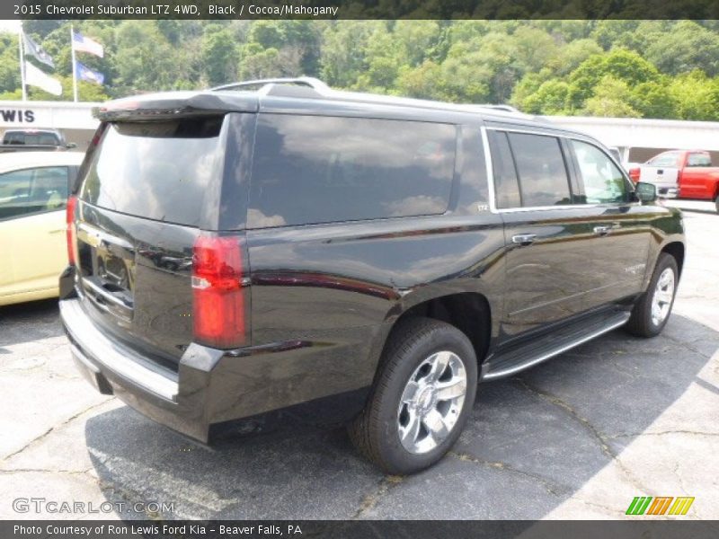 Black / Cocoa/Mahogany 2015 Chevrolet Suburban LTZ 4WD