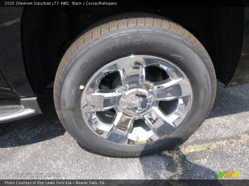 Black / Cocoa/Mahogany 2015 Chevrolet Suburban LTZ 4WD