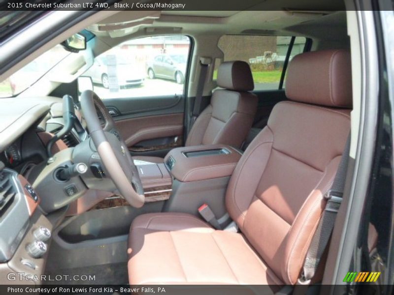Black / Cocoa/Mahogany 2015 Chevrolet Suburban LTZ 4WD