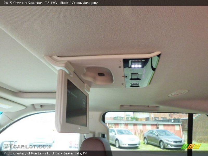 Black / Cocoa/Mahogany 2015 Chevrolet Suburban LTZ 4WD