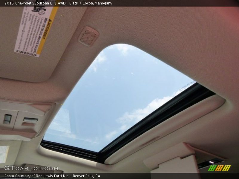 Black / Cocoa/Mahogany 2015 Chevrolet Suburban LTZ 4WD