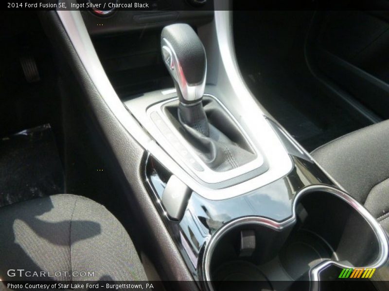 Ingot Silver / Charcoal Black 2014 Ford Fusion SE