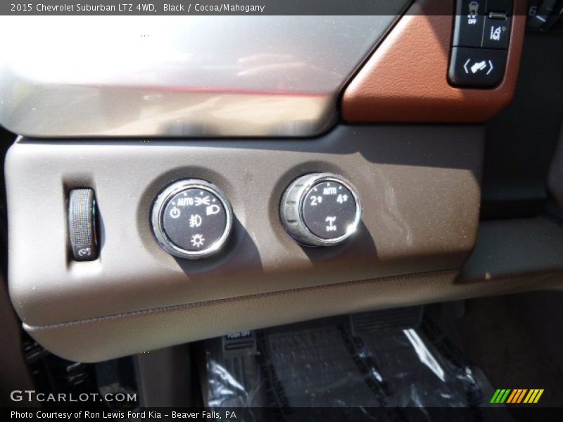 Black / Cocoa/Mahogany 2015 Chevrolet Suburban LTZ 4WD