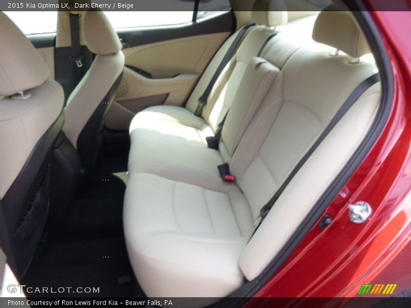 Dark Cherry / Beige 2015 Kia Optima LX