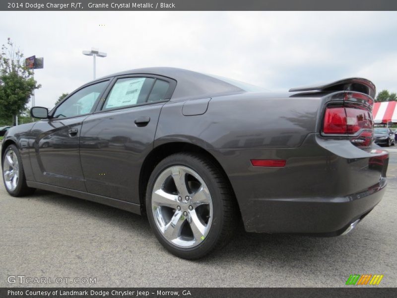 Granite Crystal Metallic / Black 2014 Dodge Charger R/T