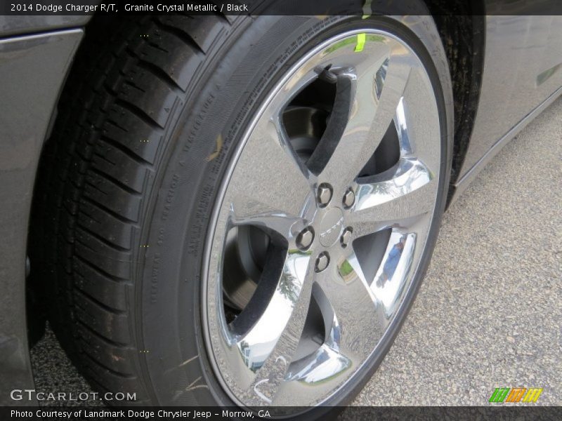 Granite Crystal Metallic / Black 2014 Dodge Charger R/T