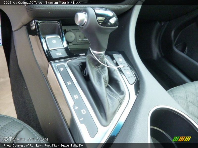 Titanium Metallic / Black 2015 Kia Optima SX Turbo