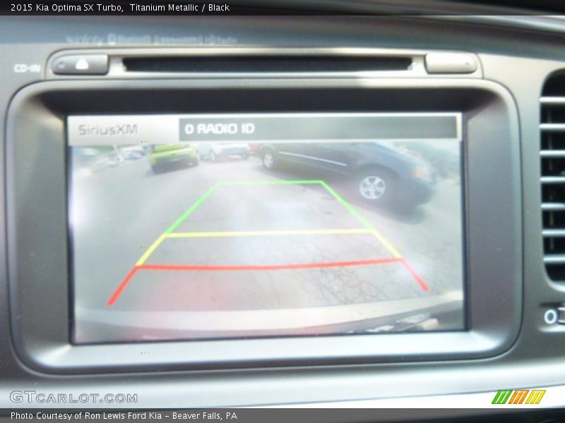 Titanium Metallic / Black 2015 Kia Optima SX Turbo