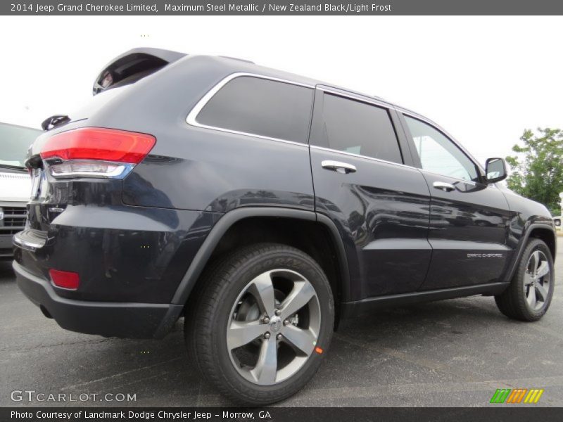 Maximum Steel Metallic / New Zealand Black/Light Frost 2014 Jeep Grand Cherokee Limited