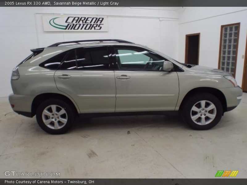 Savannah Beige Metallic / Light Gray 2005 Lexus RX 330 AWD