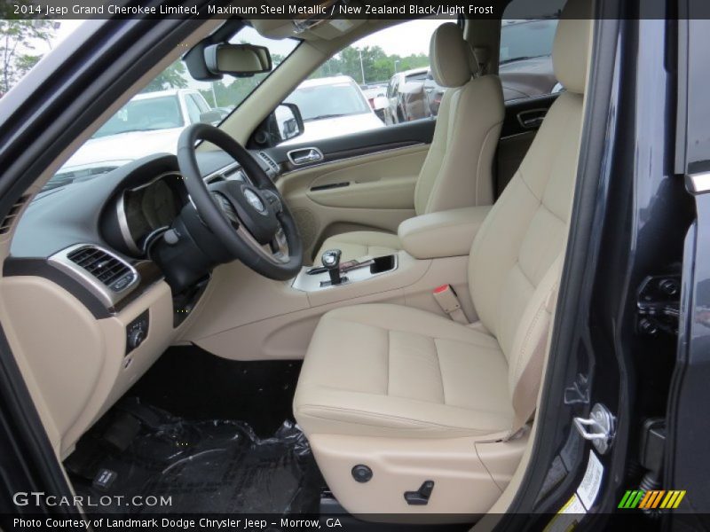 Maximum Steel Metallic / New Zealand Black/Light Frost 2014 Jeep Grand Cherokee Limited