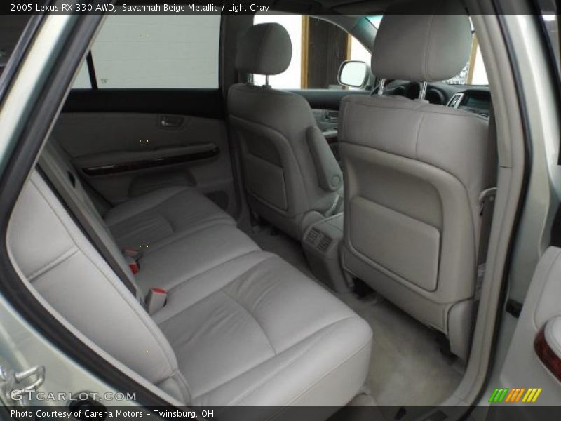 Savannah Beige Metallic / Light Gray 2005 Lexus RX 330 AWD