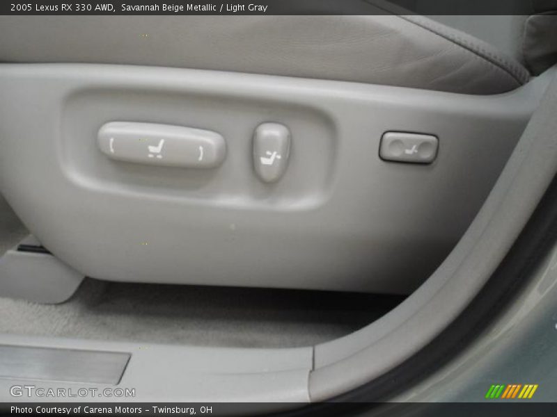Savannah Beige Metallic / Light Gray 2005 Lexus RX 330 AWD