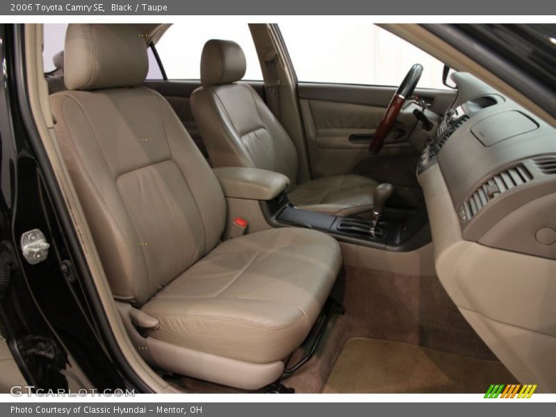 Front Seat of 2006 Camry SE
