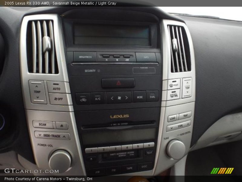 Savannah Beige Metallic / Light Gray 2005 Lexus RX 330 AWD