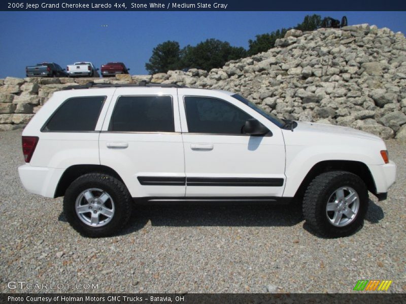 Stone White / Medium Slate Gray 2006 Jeep Grand Cherokee Laredo 4x4
