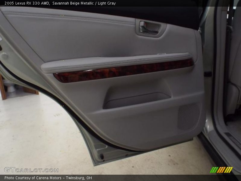 Savannah Beige Metallic / Light Gray 2005 Lexus RX 330 AWD