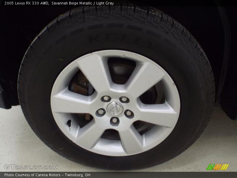 Savannah Beige Metallic / Light Gray 2005 Lexus RX 330 AWD