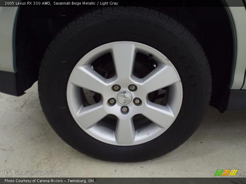 Savannah Beige Metallic / Light Gray 2005 Lexus RX 330 AWD