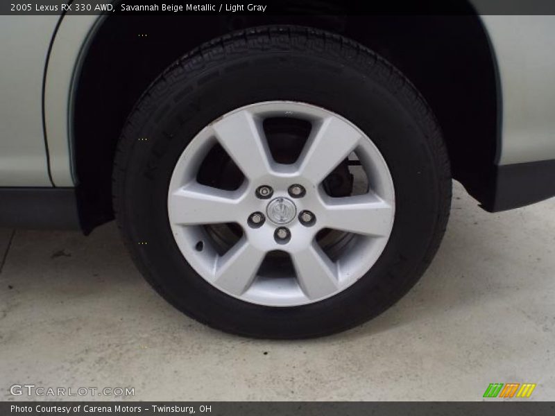 Savannah Beige Metallic / Light Gray 2005 Lexus RX 330 AWD