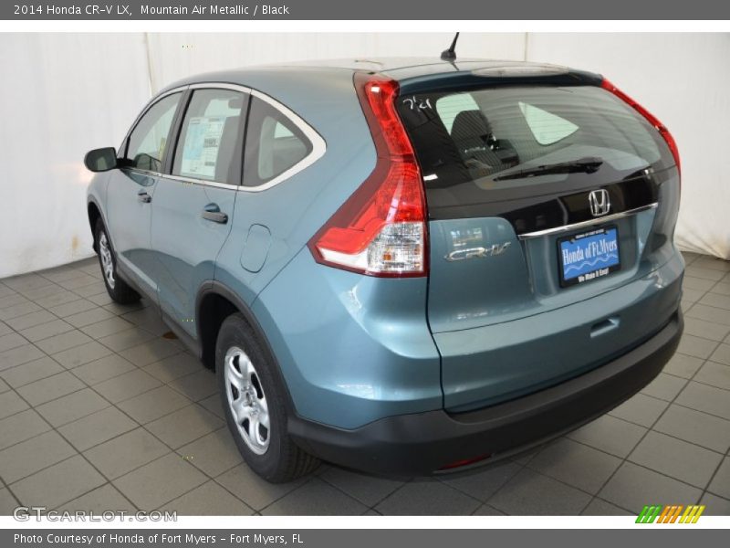 Mountain Air Metallic / Black 2014 Honda CR-V LX