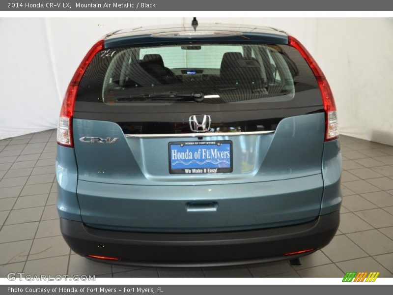 Mountain Air Metallic / Black 2014 Honda CR-V LX