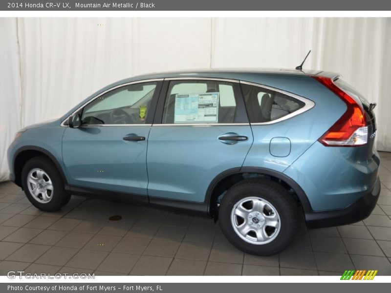 Mountain Air Metallic / Black 2014 Honda CR-V LX